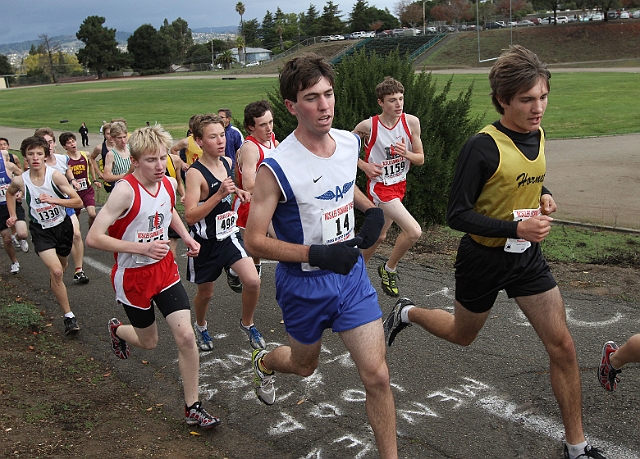 2010NCSXC BD3-054.JPG - 2010 North Coast Section Cross Country Championships, Hayward High School, Hayward, California